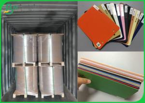 China 37.5in x 73 in Colored E Flute Corrugated Paper For Package Carton Making factory