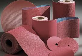 China Aluminum Oxide Abrasive Paper Rolls Of Semi Open Coated,Abrasive Finishing Products on sale