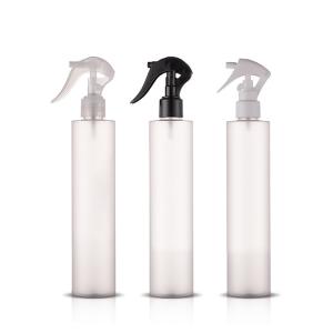 China Frosted PET PCR 300ml Plastic Spray Bottles With Trigger Spray Pump factory