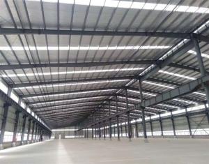 China Wind Resistant 300km/H Steel Structure Workshop Resist Seismic Steel Roof Structure factory