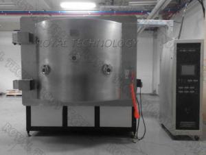 China Silver / Chromium Thermal Evaporation Equipment, Plastic Metalizing Machine, UV based Plastic Vacuum Coating factory