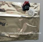 16 oz or 500ml Aluminum Foil Valve Bag For Liquid / Oil / Detergent With Tap