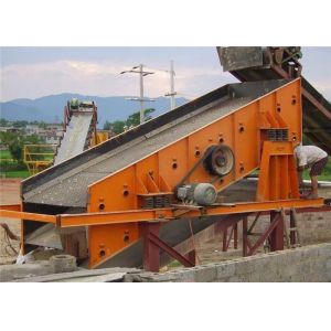 Building Materials Rectangular Vibrating Screen Machine With Circular Motion