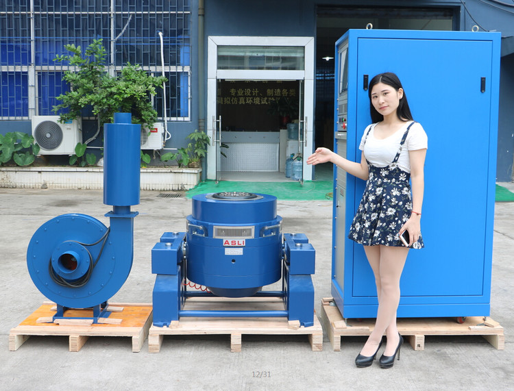 Sinusoidal Accelerated Vibration Test Machine With Shock Response Spectrum