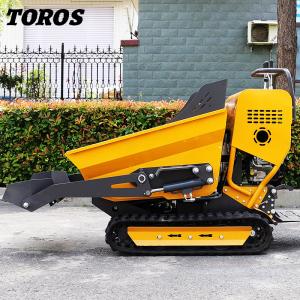 China Front Loading Stand On Diesel Mini Crawler Dumper 200Hp-400Hp Power factory
