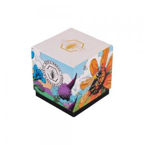China Colorful Paperboard Candle Packaging Box Square Shape 6×6×6cm on sale