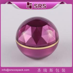 China ball shape J011 15G 30G 50G acrylic cream jar manufacturer on sale