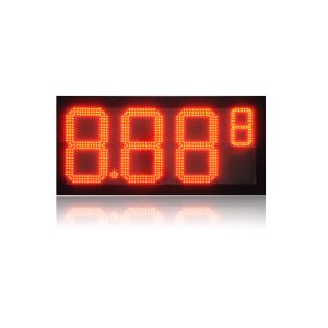 Fuel Station Pylon Sign LED Display Board with Front or Rear Access and Photo