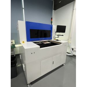 Double Table CO2 Laser Cutting Machine Plate Metal Nonmetal FPC Splitting