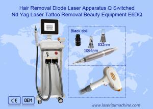 China Vertical Nd Yag Laser Machine Hair Removal All Color Tattoo Removal factory