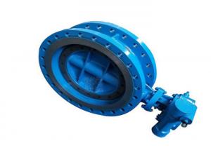China DN3000 Single Flanged Butterfly Valve , DIN Flanged Butterfly Valve , 15.2MPa Ductile Iron Butterfly Valve factory
