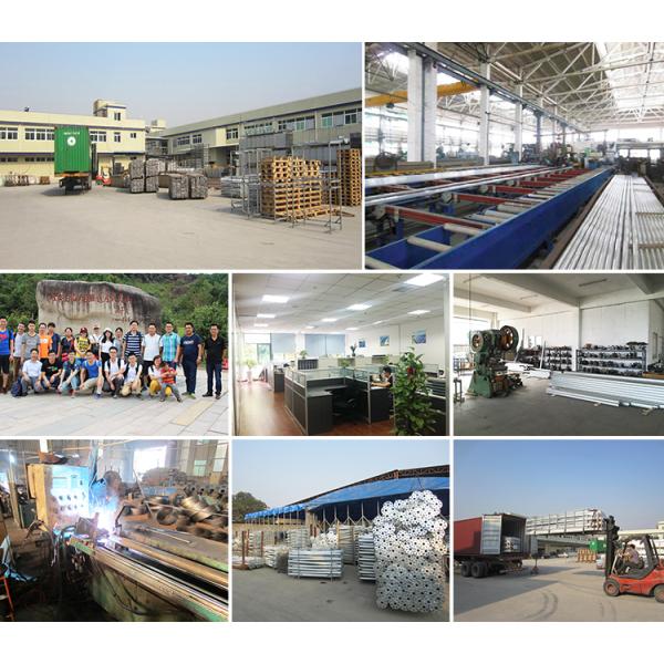 Durable Aluminum Solar Panel Pole Mount Bracket System For Solar Power Agricultural Greenhouses