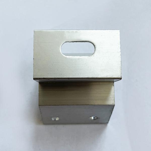 China Customized AL6063-T5 Solar Mounting Clamps Solar Panel Fixing Kit factory