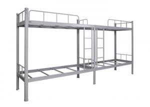 China Dormitory Secure Storage Metal Bunk Bed Frame factory