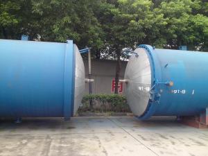 China AAC Autoclave Pressure Vessel For AAC Block , High Pressure and temperature,size 2.68MX38M factory