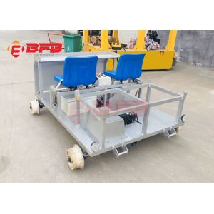 Automated Inspection Aluminium Lithium Battery Transfer Cart Rail Detect Trolley