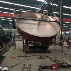 China 20t Fan Disc Granulator Organic Fertilizer Manufacturing Process 15kw factory