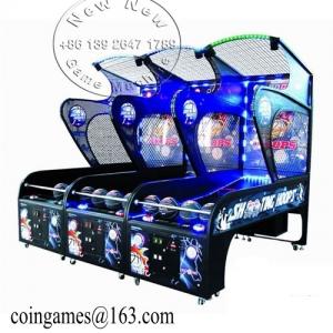 China Street Coin Operated Basketball Arcade Game Machine factory