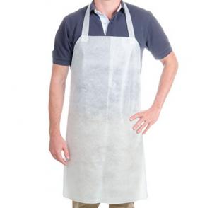 China Polypropylene Nonwoven Disposable Medical Aprons , Disposable Kitchen Aprons on sale