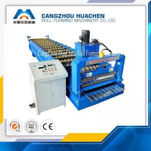 China High Speed Aluminum Wall Panel Roll Forming Machine 0.2 - 0.6mm Material Thickness factory