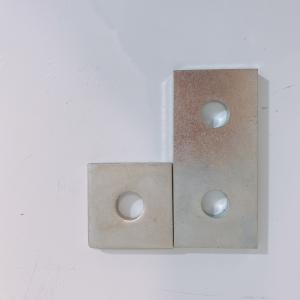 China Square Shape Aluminum Angle Iron Brackets Bracket Fittings For Building metal mounting on sale