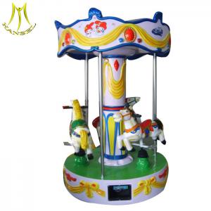 China Hansel mini fairground rides small carousel for sale mini carousel horse for sale factory