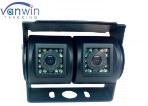 China Car Dual Camera Rear view Parking Camera with 15 IR lights 700TVL Sony CCD factory