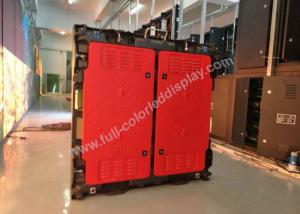 China Light weight P10 Indoor Fixed LED Display panel with ultrathin die caste cabinet factory