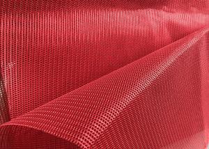 China Warp Knitted Sports Mesh Fabric Hard Feel Mesh For Chair And Hat factory