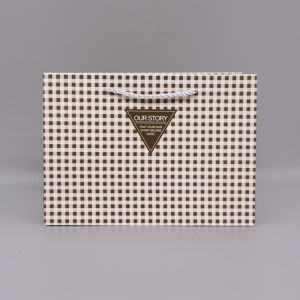 Simple Style custom Paper Bag Packaging For Clothes OEM ODM acceptable