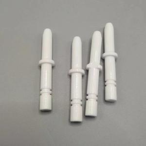 China Gas Ignition Needle 99% White Alumina Ceramic Products AL2O3 White Ceramic Ignition Head factory