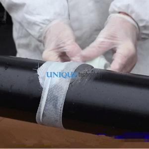 China Pipe Protector Aluminum Foil Packing Fiberglass Pipe Bandage Pipe Insulation Bandage Wrap factory