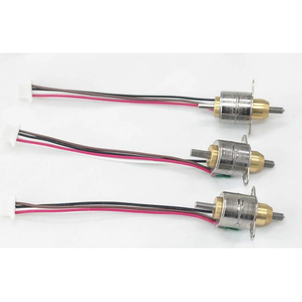Dia 10mm 5V PM Miniature Stepper Motors With Linear Actuation Low Noise SM10