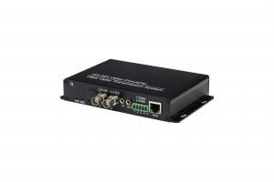 1080P broadcast HD SDI  audio embedder ,channel  forward SDI to optical fiber converter with 1CH Return RS485 data