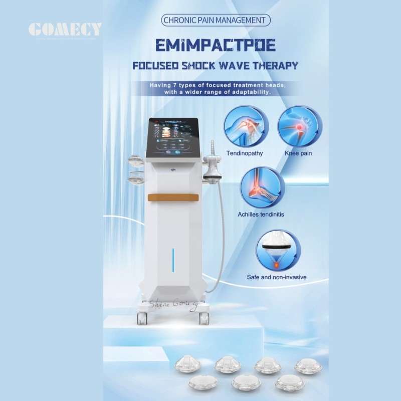 Vertical Focus Shockwave Therapy Device