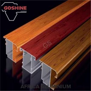 Buy cheap High Hardness Wood Finish Aluminium Profiles T5 T6 For Kitchen Door / Curtains from wholesalers