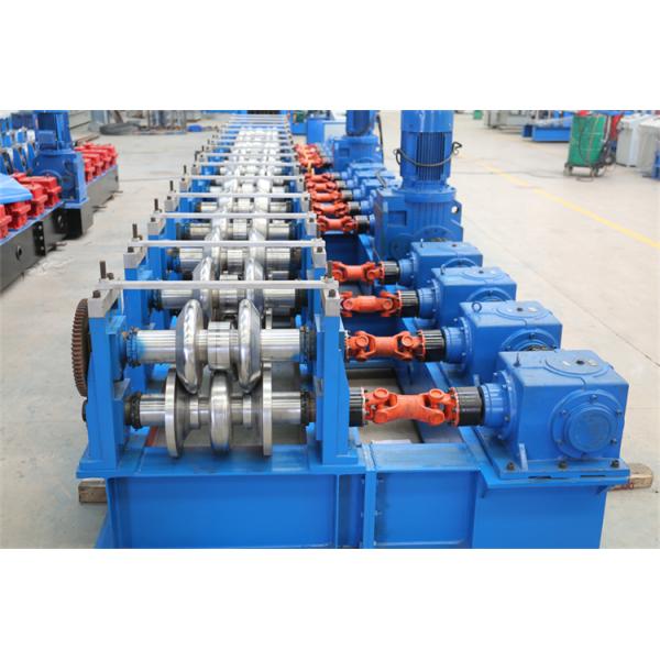 W Profile Highway Guardrail Roll Forming Machine 380v 50hz Two Waves Three Waves