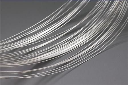 China Soft Silver Plated Wire For Electrical Contacts / Nickel Plated Wire High Arc Erosion Resistance factory