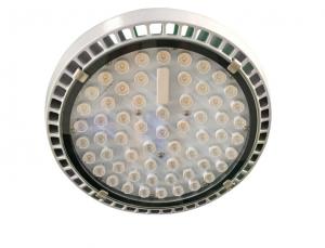 China 22600lm Meanwell HLG Series Driver Led Canopy Lights Tempered Glass Reflector factory