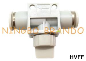 China HVFF One Way Push On Speed Controller Pneumatic Flow Control Fittings 4mm 6mm 8mm 10mm factory