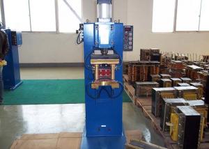 China Pneumatic Spot Resistance Welding Machine For Cable Reels With Double Welding Torch factory