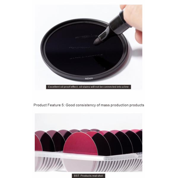 Fixed Value Corning Glass ND8 43mm Camera Lens Filters