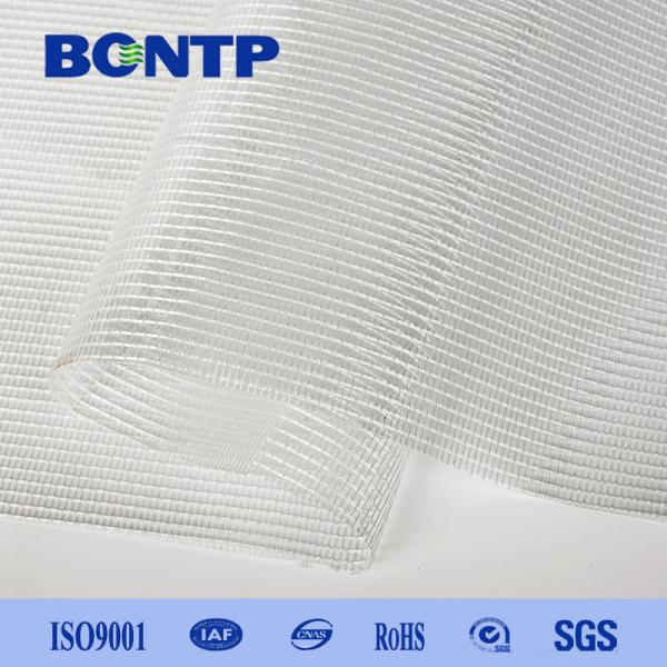 PVC Laminated Polyester Mesh Transparent Tarpaulin