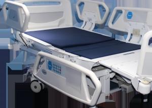 China 105CM Electric Hospital Bed With Mattress Eight Function Emergency Rescue factory