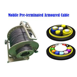 Buy cheap PDLC ODC ODVA Fiber Optic Armoured Cable Remote Radio Head cell Tower 7.0mm BBU from wholesalers
