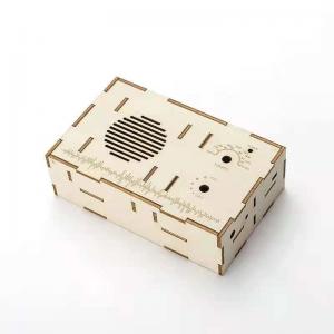 China Plywood Laser Cutting Parts 0.2mm Laser Wood Box ISO9001 factory