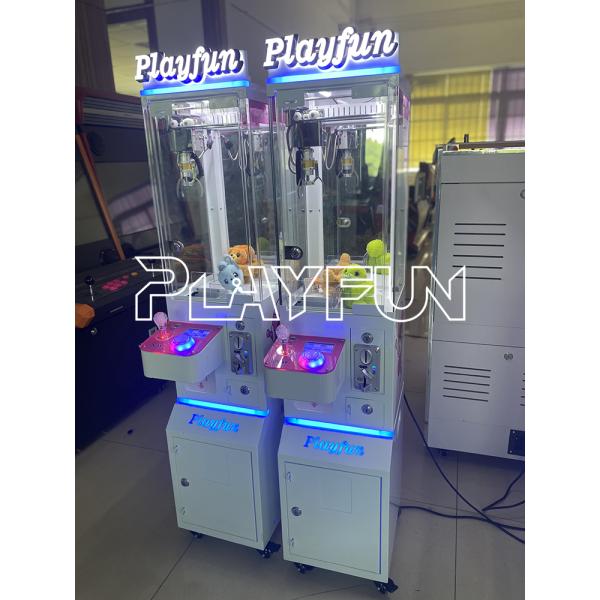 Playfun Platform Hot Coin Operated Claw Crane Machine Mini Claw Machine Claw Machine Plush Toys