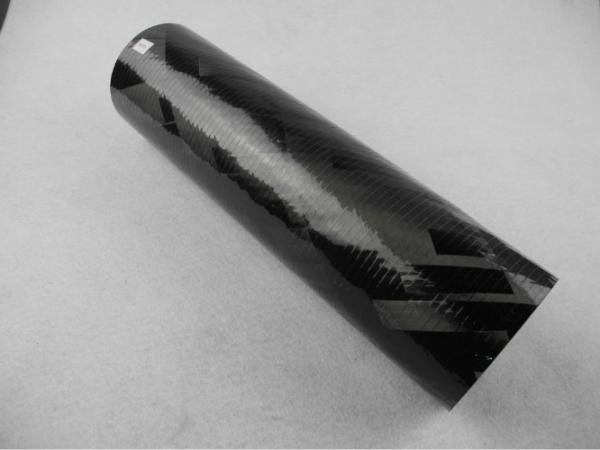 China Epoxy Thermoset Resin Filament Wound Carbon Fiber Tube 30 Degree Angle factory