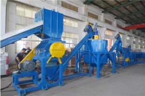 China Hot Sale PP Woven Bags Squeezing Plastic Pelletizer Machine Hot PP PE Washing Line Plastic Recycling Machines Sale factory