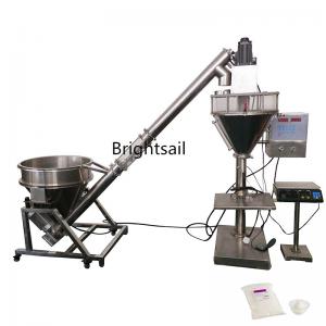 China Auger Semi Automatic Filling Packing Machine for Rice Powder factory